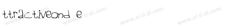 AttractiveCondW10 Se字体转换